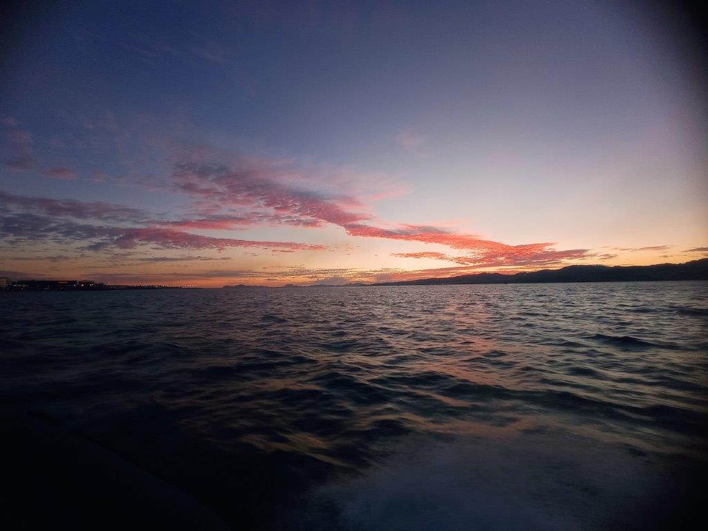 Miniatura Ruta starlight en barco por la ría de Vigo